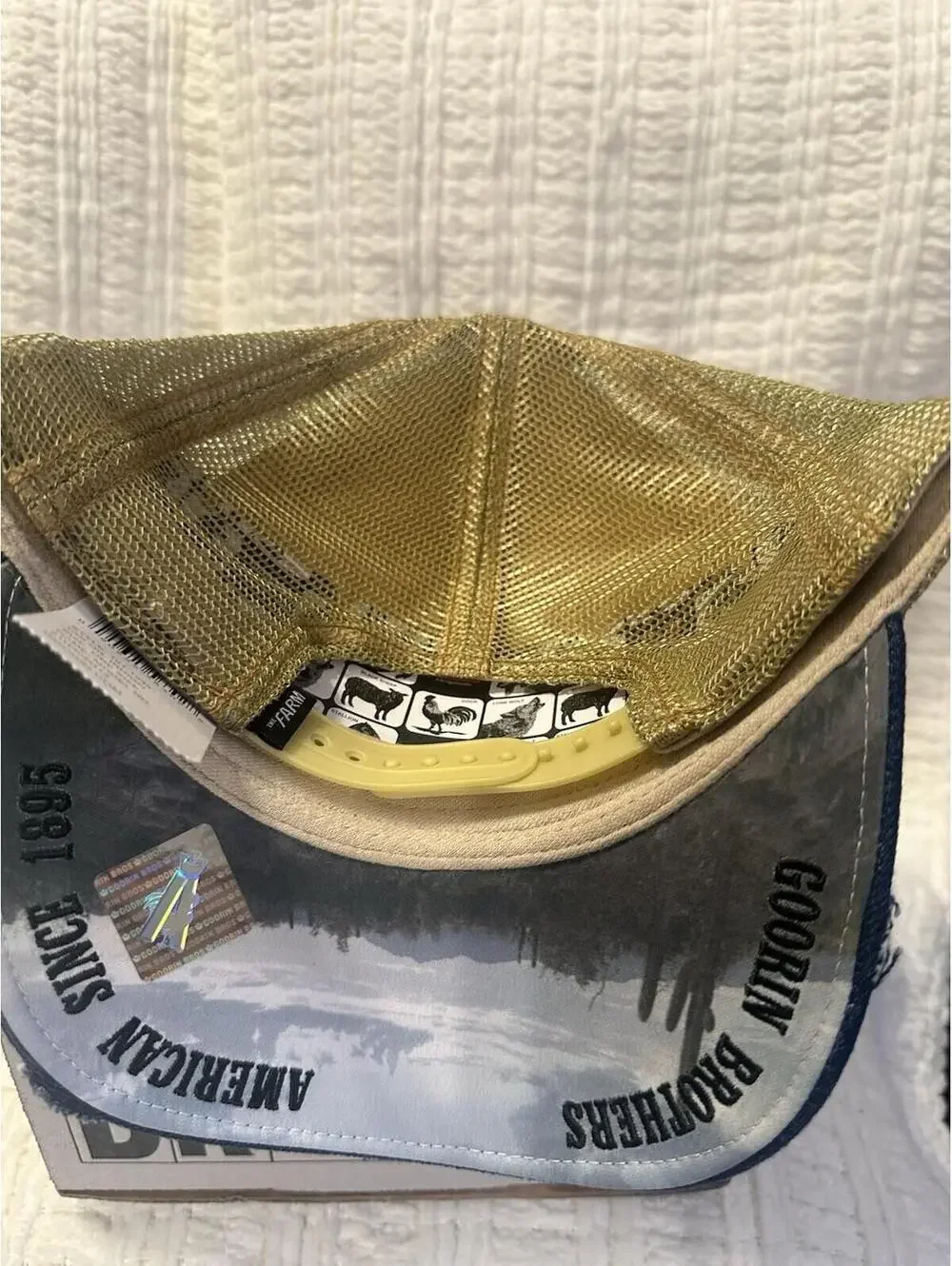 Goorin Bros The Farm Friday Drop Ride Or Die Limited Edition Trucker Hat New - Picture 4 of 6